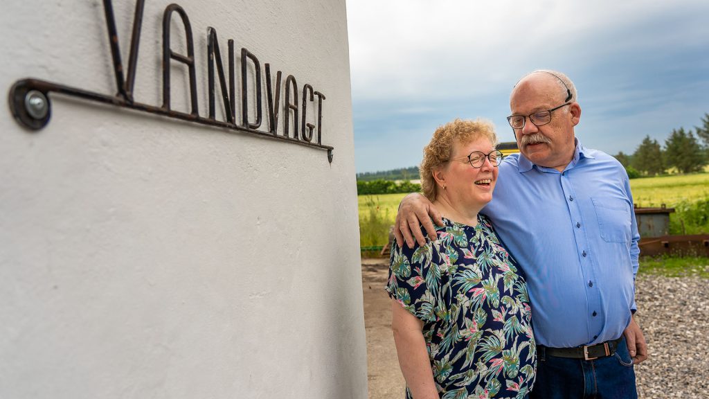 Mona og Torkild udenfor Vandvagt