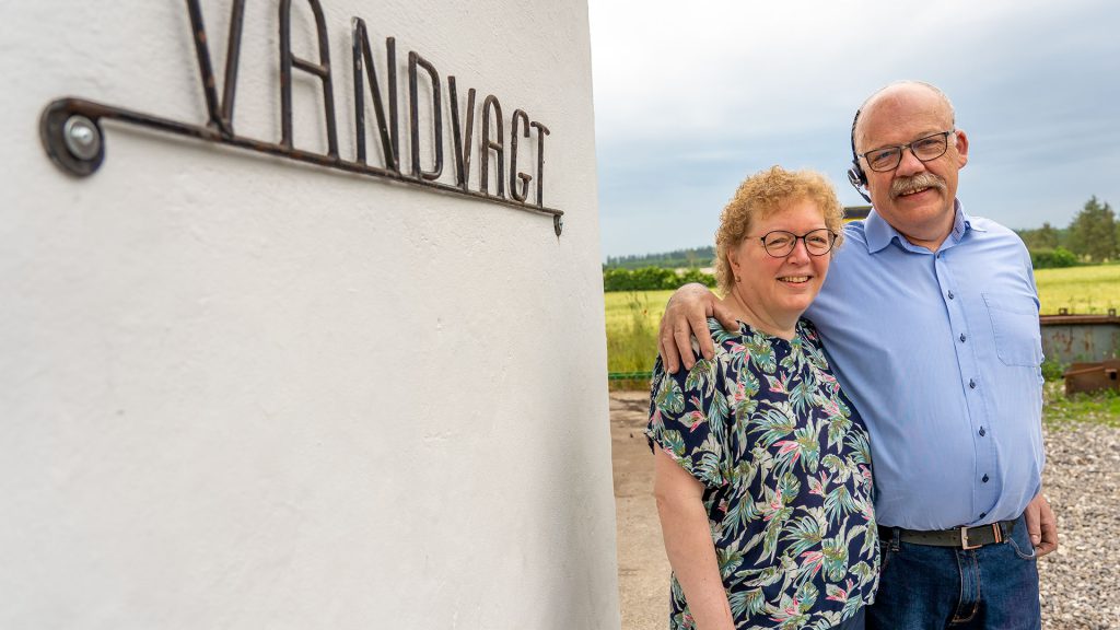 vandvagt bygningen udenfor